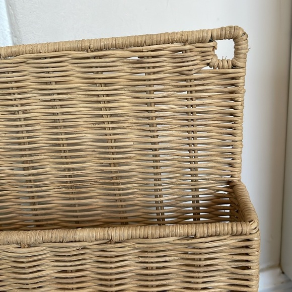 •| wicker organizer - Picture 5 of 8